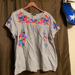 Fiesta Floral Top - Chic Soul